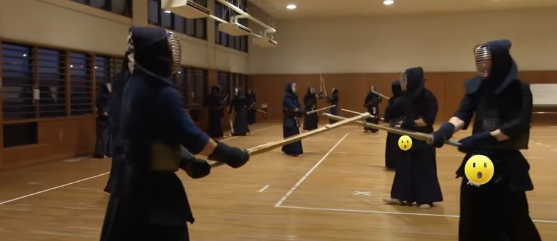 近畿大学剣道部の練習風景