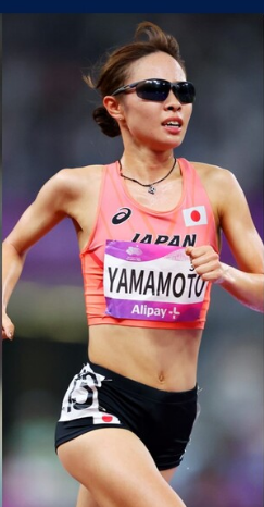 2023.10月「中国杭州アジア大会」女子5000mで入賞した山本有真選手。