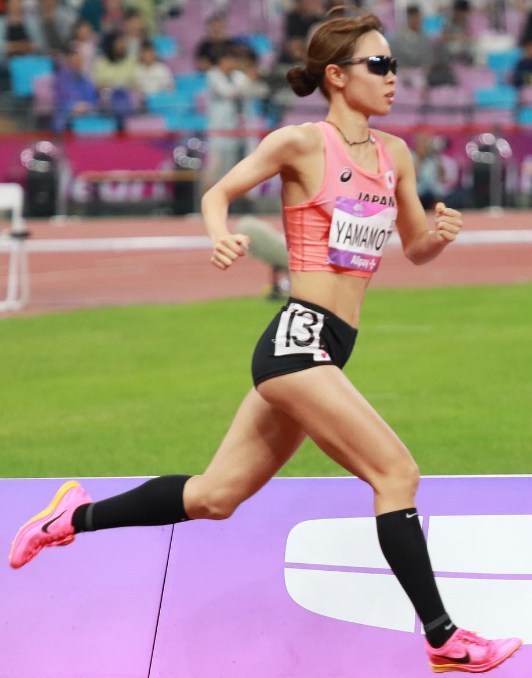 2023.10月「中国杭州アジア大会」女子5000mで入賞した山本有真選手。
