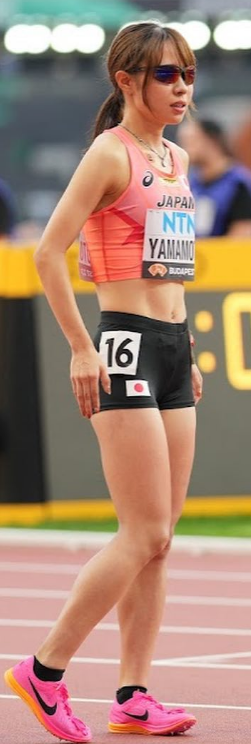 ブダペスト2023世界陸上競技選手権大会で5000m予選の山本有真選手。