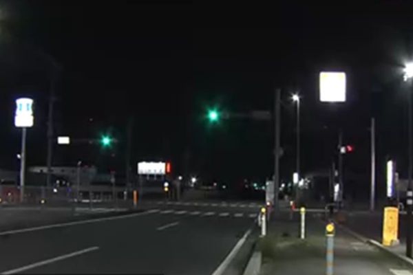 昨日の愛知県の事故現場